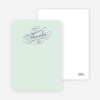 Notecards for the ‘Celebrate: Bridal Shower’ cards. - Pale Mint