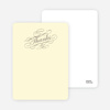 Notecards for the ‘Celebrate: Bridal Shower’ cards. - Ecru