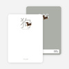 Notecards for the ‘Chinese Dog’ cards. - Espresso