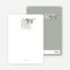 Notecards for the ‘Chinese Dragon’ cards. - Teal