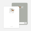 Notecards for the ‘Chinese Horse’ cards. - Russet
