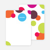 Notecards for the ‘Circles Baby Announcements’ cards. - Multi