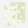 Notecards for the ‘Elegant Leaves Bridal Shower’ cards. - Honeydew