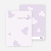 Notecards for the ‘Elegant Leaves Bridal Shower’ cards. - Wisteria