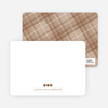 Notecards for the ‘Freshly Minted Monograms’ cards. - Mocha
