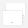Notecards for the ‘Freshly Minted Monograms’ cards. - White