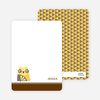 Notecards for the ‘Hoo’s Having a Birthday?’ cards. - Pale Yellow