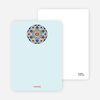 Notecards for the ‘Ornate Star of David’ cards. - Powder Blue