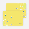 Notecards for the ‘Penny Peacock’ cards. - Canary Yellow