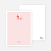 Notecards for the ‘Quilted Horse’ cards. - Pink