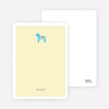 Notecards for the ‘Quilted Horse’ cards. - Yellow