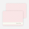 Notecards for the ‘Quilted Love’ cards. - Pale Pink