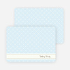 Notecards for the ‘Quilted Love’ cards. - Baby Blue