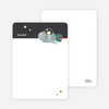 Notecards for the ‘Spaceships and Dolphins’ cards. - Dark Gray