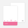 Notecards for the ‘Spring Flowers’ cards. - Cotton Candy Pink
