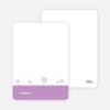Notecards for the ‘Spring Flowers’ cards. - Lavender