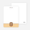 Notecards for the ‘Stained Glass’ cards. - Golden Yellow