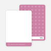 Notecards for the ‘Studio Series’ cards. - Pink