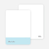 Notecards for the ‘The Belly Bump’ cards. - Baby Blue