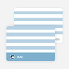Notecards for the ‘Tiger Seal Birth Announcement’ cards. - Cadet Blue