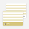 Notecards for the ‘Tiger Seal Birth Announcement’ cards. - Mustard
