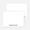 Notecards for the ‘Twin Cradle Talk’ cards. - Espresso