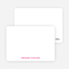Notecards for the ‘Twin Cradle Talk’ cards. - Shocking Pink