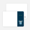Notecards for the ‘Your Baby’s an Ox’ cards. - Teal