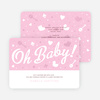 Oh Baby Shower Things - Pink