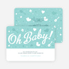 Oh Baby Shower Things - Blue