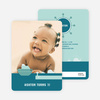 One Fish, Two Fish Photo Birthday Invitation - Teal
