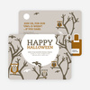 Owl and Graveyard Halloween Party Invitations - Brown