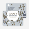 Owl and Graveyard Halloween Party Invitations - Blue