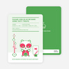 Panda Cupcake Birthday Party Invitation - Shamrock Green