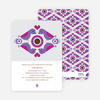 Parental Love Baby Shower Invitation - Grape
