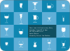 Party Glasses – the Ultimate Party Invitations - Cadet Blue