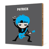 Guitar Hero / Rock Band Bamboo Wall Art - Electric Blue
