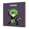 Guitar Hero / Rock Band Bamboo Wall Art - Green Guitar