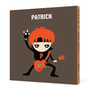 Guitar Hero / Rock Band Bamboo Wall Art - Red Rocker