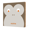 Monkey Face Modern Wall Art - Mocha