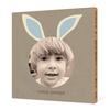Bunny Ears Bamboo Wall Art - White