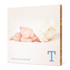 Baby Monogram Bamboo Wall Art - Cloud