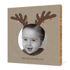 Reindeer Antlers Holiday Photo Wall Décor - Bubble Gum