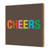 Cheers Bamboo Wall Art - Tomato Red