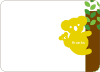 Thank You Card for Cuddly Koala Baby Shower Invitation - Daffodil