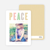 Peace Holiday Cards - Yellow