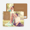 Pear Themed Save the Date Photo Cards - Capuccino