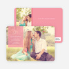 Pear Themed Save the Date Photo Cards - Cotton Candy