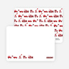 Personal Stationery for Dump Truck, Forklift & Bulldozer Birthday Invitation - Maroon