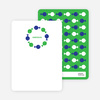 Personal Stationery for Fish Kaleidoscope Modern Birthday Invitation - Blueberry